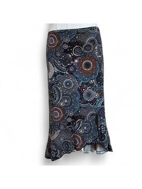 Y2K BCBG asymmetrical midi skirt Sz. M